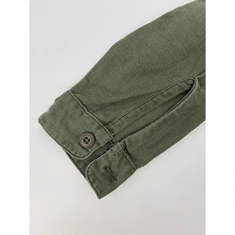 Vintage Vietnam Jacket OG-107 Coat US Army War Fatigue Sateen 8405-781-8947